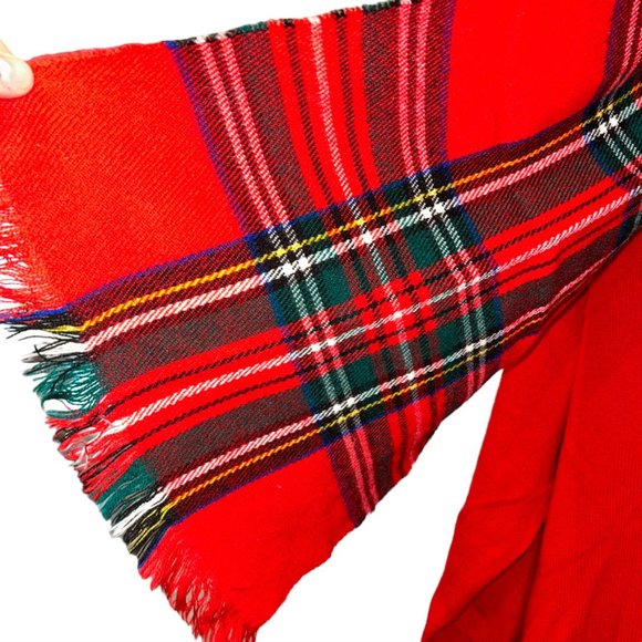 Tartan plaid scarf - Picture 1 of 4